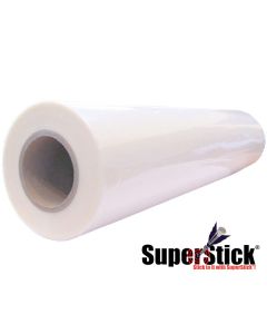 25"x500' 3mil PET Superstick Gloss Film 3" core
