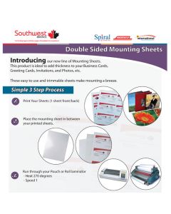 Dry Mount Sample Pack