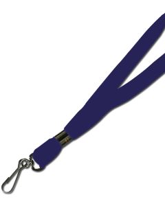 3/8" Lanyard Blue with Swivel Hook and Breakaway