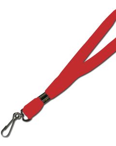 3/8" Lanyard Red with Swivel Hook and Breakaway