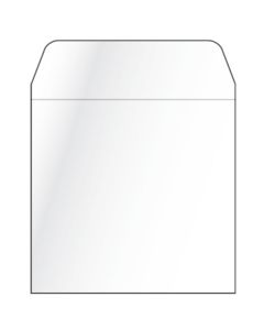 Self Adhesive CD Pouch with Repositionable Flap