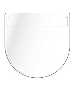Self Adhesive CD Pocket 1/2 Circle, with back slit