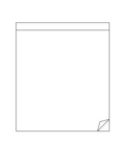 Self Adhesive Letter Size Pocket 8 7/8" x 11 3/16"