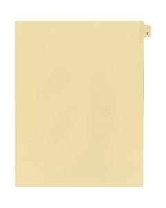 Litigation Tab Dividers *c* Buff #01