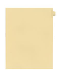 Litigation Tab Dividers *c* Buff #02