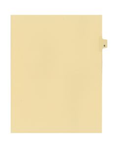 Litigation Tab Dividers *c* Buff #06
