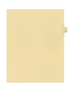 Litigation Tab Dividers *c* Buff #07