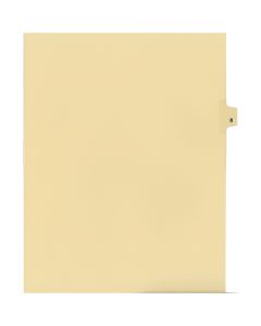 Litigation Tab Dividers *c* Buff #08