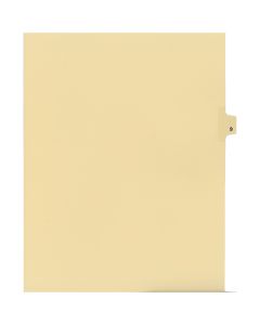 Litigation Tab Dividers *c* Buff #09