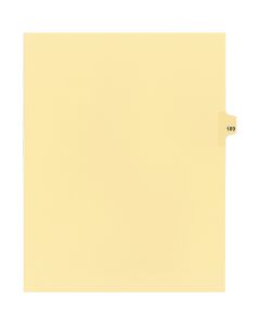 Onglets juridique Indiv Lettre 109 Coupe 25 C-Chamois