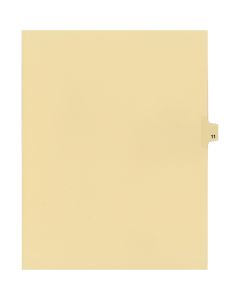 Litigation Tab Dividers *c* Buff #11