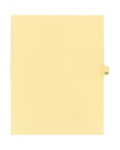 Onglets juridique Indiv Lettre 112 Coupe 25 C-Chamois