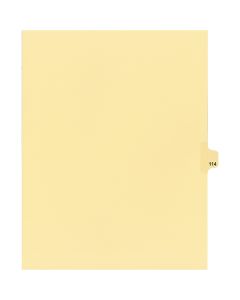 Onglets juridique Indiv Lettre 114 Coupe 25 C-Chamois