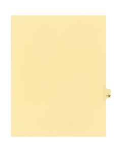 Onglets juridique Indiv Lettre 117 Coupe 25 C-Chamois