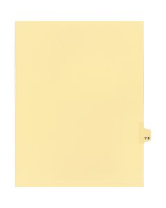 Onglets juridique Indiv Lettre 118 Coupe 25 C-Chamois