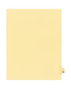 Onglets juridique Indiv Lettre 123 Coupe 25 C-Chamois