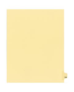 Onglets juridique Indiv Lettre 124 Coupe 25 C-Chamois