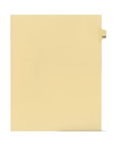 Onglets juridique Indiv Lettre 129 Coupe 25 C-Chamois