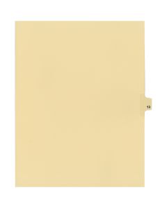 Litigation Tab Dividers *c* Buff #13