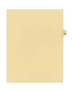 Onglets juridique Indiv Lettre 133 Coupe 25 C-Chamois