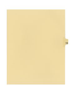 Onglets juridique Indiv Lettre 136 Coupe 25 C-Chamois