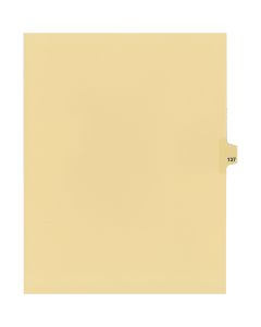 Onglets juridique Indiv Lettre 137 Coupe 25 C-Chamois