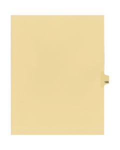 Onglets juridique Indiv Lettre 139 Coupe 25 C-Chamois