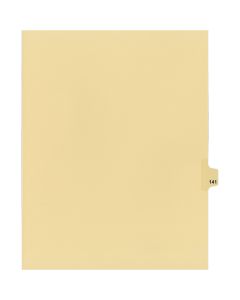 Onglets juridique Indiv Lettre 141 Coupe 25 C-Chamois