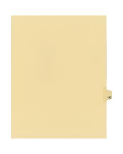 Onglets juridique Indiv Lettre 142 Coupe 25 C-Chamois