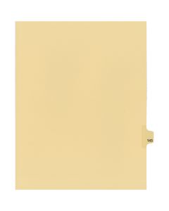 Onglets juridique Indiv Lettre 143 Coupe 25 C-Chamois