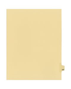 Onglets juridique Indiv Lettre 147 Coupe 25 C-Chamois