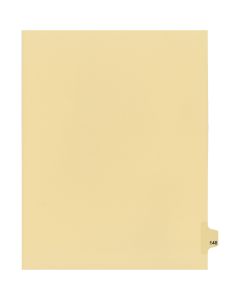 Onglets juridique Indiv Lettre 148 Coupe 25 C-Chamois