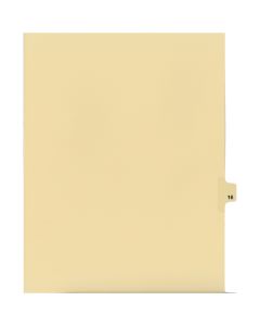 Litigation Tab Dividers *c* Buff #16