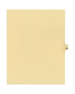 Litigation Tab Dividers *c* Buff #163