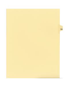 Onglets juridique Indiv Lettre 182 Coupe 25 C-Chamois