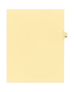 Onglets juridique Indiv Lettre 184 Coupe 25 C-Chamois