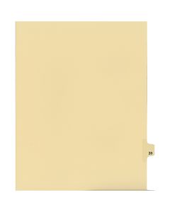 Onglets juridique  Indiv Lettre 20 Coupe 25 C-Chamois