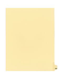 Onglets juridique Indiv Lettre 200 Coupe 25 C-Chamois
