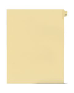 Onglets juridique Indiv Lettre 201 Coupe 25 C-Chamois
