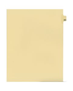 Onglets juridique Indiv Lettre 203 Coupe 25 C-Chamois