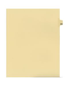 Onglets juridique Indiv Lettre 205 Coupe 25 C-Chamois