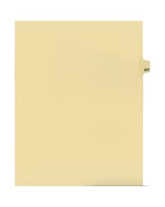 Onglets juridique Indiv Lettre 207 Coupe 25 C-Chamois