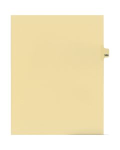 Onglets juridique Indiv Lettre 208 Coupe 25 C-Chamois