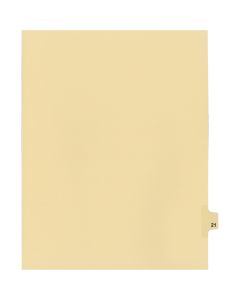 Litigation Tab Dividers *c* Buff #21