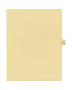 Onglets juridique Indiv Lettre 212 Coupe 25 C-Chamois