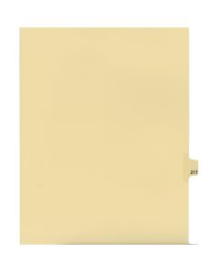 Onglets juridique Indiv Lettre 217 Coupe 25 C-Chamois