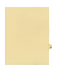 Onglets juridique Indiv Lettre 218 Coupe 25 C-Chamois