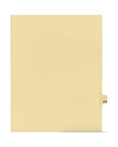Onglets juridique Indiv Lettre 219 Coupe 25 C-Chamois