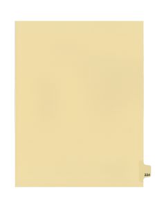 Onglets juridique Indiv Lettre 224 Coupe 25 C-Chamois