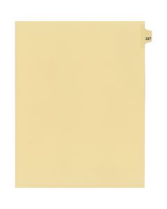 Onglets juridique Indiv Lettre 227 Coupe 25 C-Chamois